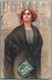 GUERINONI FEMME TAMPON ESPOSIZIONE INTERNAZIONALE ARTE VENEZIA 1914 ART DECO TAMPON EXPOSITION VENISE ART ITALIE ITALIA - Guerinoni