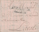 ESPAGNE - EL PUERTO DE SANTA MARIA - PROVINCE DE CADIX - LETTRE DU 20 AVRIL 1762 POUR LA FRANCE - GRIFFE ANDALUCIA LA AL - ...-1850 Préphilatélie