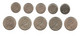 280/ Grande-Bretagne : 10 X 5 Pence (toutes Différentes) - 5 Pence & 5 New Pence