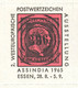 Stamp On Stamp Friedrich Wilhelm IV PRUSSIA Philatelist Exhibition Memorial Sheet GERMANY1965 ASSINDIA Essen - Bibliography