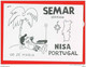 Nisa - Portugal - Radio Card QSL - Portalegre