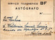 SERVIÇO TELEGRAFICO BF DE NATAL-AUTÓGRAFO -PASTORES CHEGARAM - Used Stamps