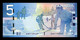 Canadá 5 Dollars 2006 (2009) Pick 101Ac SC UNC - Canada