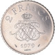 Monnaie, Monaco, 2 Francs, 1979, ESSAI, SPL, Nickel, Gadoury:MC151, KM:E71 - 1960-2001 Nouveaux Francs
