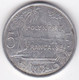 Polynésie Française . 5 Francs 1987, En Aluminium - Polynésie Française