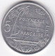 Polynésie Française . 5 Francs 1996, En Aluminium - Polynésie Française