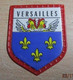 PUB1122 Ecusson Publicitaire Années 60  FROMAGERIE FINAS / BLASONS DE FRANCE LES VILLES N°111 VERSAILLES - Magnets