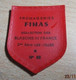 PUB1122 Ecusson Publicitaire Années 60  FROMAGERIE FINAS / BLASONS DE FRANCE LES VILLES N°80 TOURS - Magnets