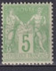 SAGE - YVERT N° 102 ** MNH - COTE = 67.5 EUR. - 1898-1900 Sage (Tipo III)