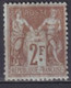 SAGE - YVERT N° 105 * MH DEFECTUEUX - COTE = 200 EUR. - 1898-1900 Sage (Type III)