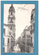 SPAIN MALAGA CALLE DE MOLINA USED + SPANISH STAMP 1921 - Malaga