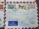 Lot De 4 Lettres Par Avion De Tamatave Madagascar Pour La France /flamme Foire International 1963 - Storia Postale