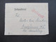 Frühe Feldpost 2.WK 3.Reich 24.11.1939 Brief Mit Inhalt Roter Stempel L1 Feldpost Geschrieben Im Westen - Guerra 1939-45