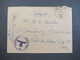 Feldpost 2.WK 3.Reich 1944 Absender FP Nummer 01074 Marinepostamt ?! - War 1939-45