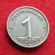 Germany 1 Pfennig 1949 A  Democratic  Alemanha Oriental DDR RDA Alemania Allemagne Wºº - Sonstige & Ohne Zuordnung