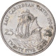 Monnaie, Etats Des Caraibes Orientales, 25 Cents, 1996 - Territoires Britanniques Des Caraïbes