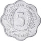 Monnaie, Etats Des Caraibes Orientales, 5 Cents, 1995 - East Caribbean States