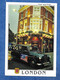 CPM Londres TAXI Et Pub - Voyagée - Marque De Voiture à Identifier - Taxis & Fiacres