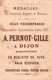 Chromo Pernot Gille Dijon, Le Printemps - Lith Baster & Vieillemard Paris, Couple, Chien - Pernot