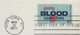 USA-1971, ARTCRAFT  FDC COVER , BLOOD DONORS ,NURSE , PATIENT,GIVING BLOOD SAVE LIVES STAMP ,NEW YORK CITY CANCEL - Briefe U. Dokumente