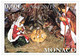 Delcampe - TIMBRES MONACO Sur 3 Cartes 2011 - NOEL - MONACOPHIL - Briefe U. Dokumente