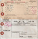 Etats Unis 1948 étiquettes De Colis + Douane Pour La France - Reisgoedzegels