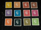 TIMBRE POSTE DE FRANCE - ESSAI EFFIGIE DU PRINCE IMPERIAL GRAVEE PAR JOUBERT SERIE DE 12 TIMBRES AVEC CHARNIERES (C.V) - Color Proofs 1900-1944