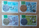 CUBA 1996 CUBAL MEDAL WINNERS OI OLYMPIC GAMES ATLANTA USA 8 STAMPS - Collections, Lots & Séries