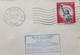 USA -FRANCE -1962, USED COVER, PICTURE CACHET,  ”FRANCE” WORLD LARGEST SHIP,MAIDEN VOYAGE, LE HAVRE PAQUEBOTS ! MAIDEN V - Cartas & Documentos