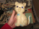 Cat Rubber Toy Plays When Squeezed BISERKA“ ZAGREB ART 206, EX-YUGOSLAVIA - Steiff