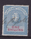 GB Fiscal/ Revenue Stamp.  Northamtonshire 1/- Blue And Carmine. Barefoot 20 - Fiscaux