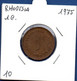 RHODESIA - 1 Cent 1973  -  See Photos - Km 10 - Rhodesia