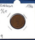 RHODESIA - 1/2 Cent 1970  -  See Photos - Km 9 - Rhodesia