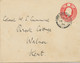 GB „LARK-LANE.LIVERPOOL / 1“ (with Hypen) Rare CDS Double Circle 25mm On Superb EVII 1 D Red Postal Stationery Envelope - Brieven En Documenten