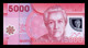 Chile 5000 Pesos 2014 Pick 163e Polymer SC UNC - Chili