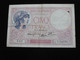 5 Francs Violet 5=10=1939   **** EN ACHAT IMMEDIAT **** - 5 F 1917-1940 ''Violet''