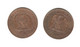 288/ France : Napoléon III : 2 Centimes 1854 BB - 2 Centimes 1855 A (chien) (pièces Nettoyées ?) - 2 Centimes