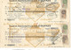 3 LETTRES DE CHANGES TIMBREES - SOCIETE FRANCAISE ETERNIT-PROUVY -NORD - ANNEE 1923-24 - Bills Of Exchange