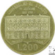 LaZooRo: Italy 200 Lire 1990 XF / UNC Consiglio Di Stato - Commémoratives