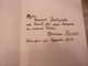 ♥️ 1968 HERMANN RIEDEL Widmung Senden VILLINGEN 1945  BERICHT AUS EINER SCHWEREN WWII WELTKRIEG - Autographed