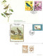 Monde Lot De 7 Documents: 5 Enveloppes Audubon, 1 Env Wildlife Conservatoir, 1 Vignette France Audubon - Théme Oiseaux - Mechanical Postmarks (Advertisement)