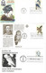 Monde Lot De 7 Documents: 5 Enveloppes Audubon, 1 Env Wildlife Conservatoir, 1 Vignette France Audubon - Théme Oiseaux - Afstempelingen & Vlagstempels