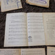 Lot 4 Partitions Musique - Nous Trouffions Lerie Botrel Alibert  Henri Falk  Petit Doigt - Song Books