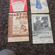 Lot 4 Partitions Musique - Marinette Delcroze Mary Anne Miralda Clara Tambour - Liederbücher