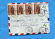 -Marcophilie-lettre  -Congo > Françe-cad Brazza Ouenze- 1983-9 StampsN°653 Fétiche+566 Papillons - Autres & Non Classés