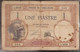 Indochina Indochine Vietnam Viet Nam Laos Cambodia 1 Piastre VF Banknote Note / Billet 1921-31 / Pick # 48b / 2 Photos - Indochina