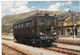 CHEMINS DE FER. 66. EN GARE DE LA TOUR DE CAROL. LOCOMOTIVE ELECTRIQUE "  BB 4208 " EN  LIVREE D'ORIGINE. PHOTO MARS 89 - Treinen