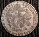 BELGIQUE AUTRICHIENNE FRANCOIS II PLAQUETTE ARGENT 14 XIV LIARDS 1794 B FRAPPE DECENTREE !!! COTES : 50€-125€-250€-.... - Other & Unclassified