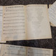 Lot 4 Partitions Musicales - Song Books