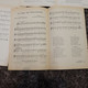 Delcampe - Lot 4 Partitions Musicales - Libri Di Canti